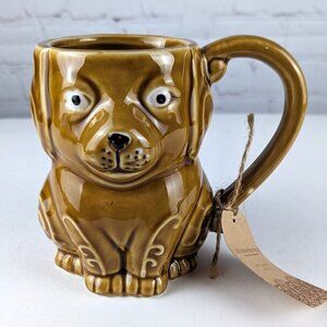 NEW Boston Warehouse Dog Stoneware Ceramic Mug 16oz